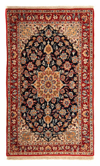 Alfombra de pasillo Alfombra Persa - Isfahan - Prima - 175 x 100 cm - azul oscuro