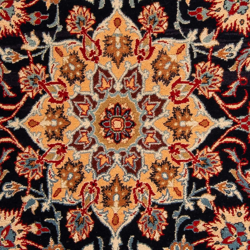 Alfombra de pasillo Alfombra Persa - Isfahan - Prima - 175 x 100 cm - azul oscuro
