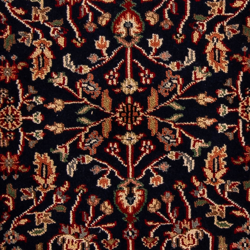 Alfombra de pasillo Alfombra oriental - Indus - 170 x 85 cm - azul oscuro