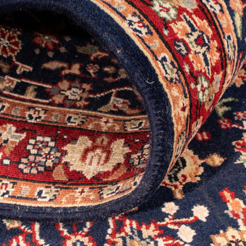Alfombra de pasillo Alfombra oriental - Indus - 170 x 85 cm - azul oscuro