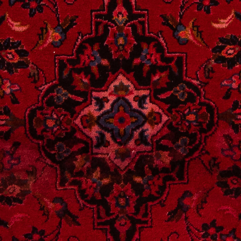 Alfombra persa - Keshan - 155 x 100 cm - rojo oscuro