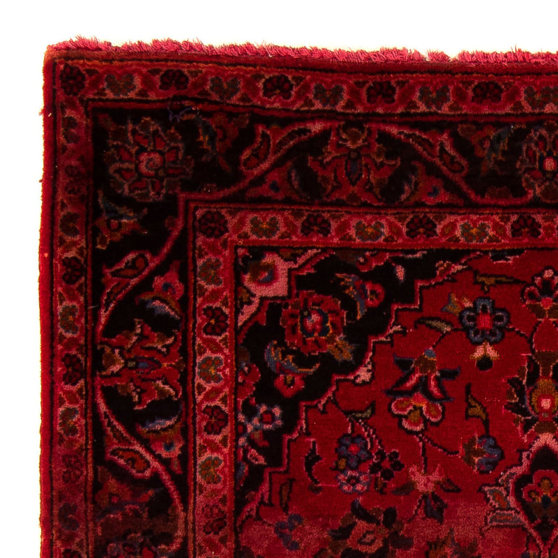 Alfombra persa - Keshan - 155 x 100 cm - rojo oscuro