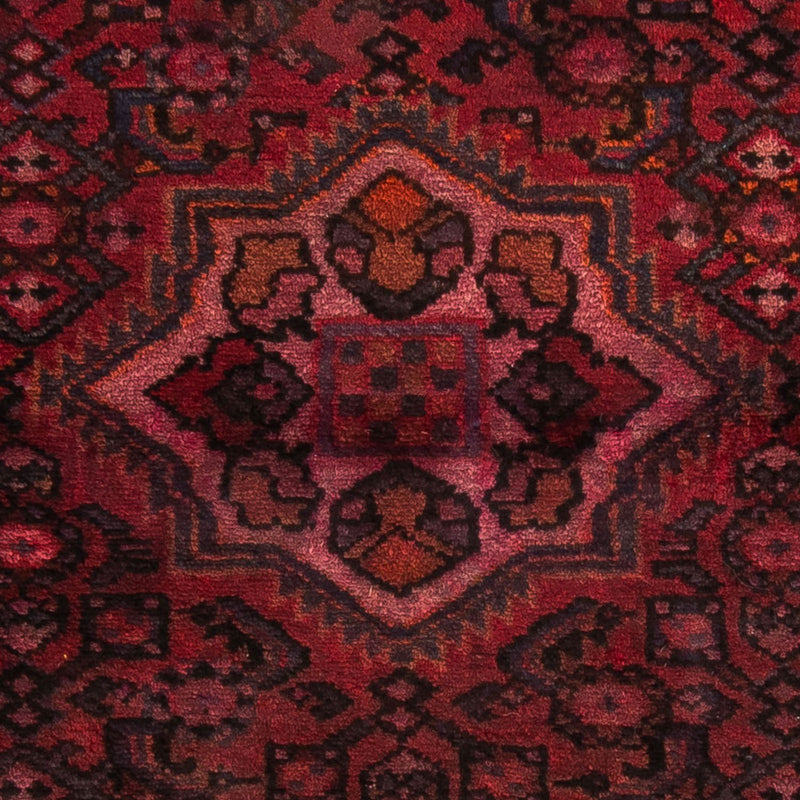 Alfombra persa - Nómada - 160 x 98 cm - rojo oscuro