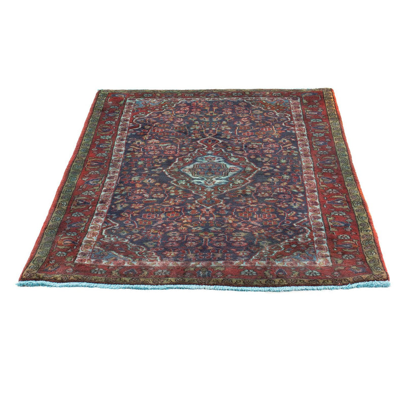 Alfombra persa - Nómada - 137 x 103 cm - azul oscuro
