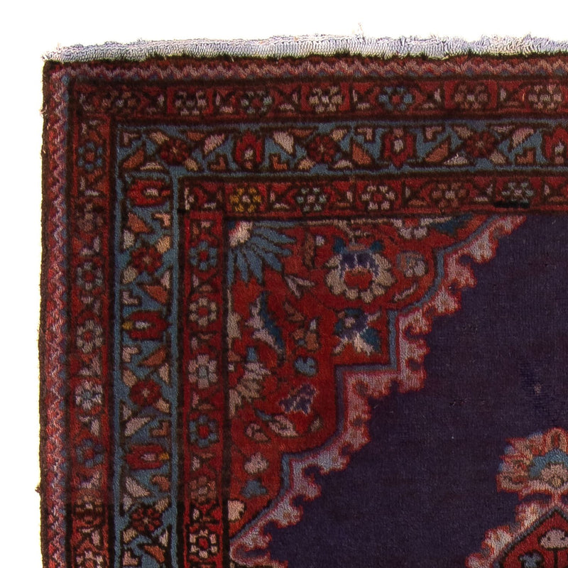 Alfombra persa - Nómada - 150 x 105 cm - azul oscuro
