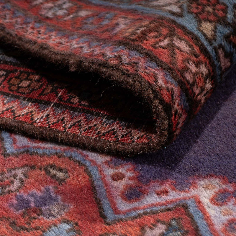 Alfombra persa - Nómada - 150 x 105 cm - azul oscuro