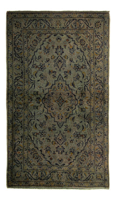 Alfombra persa - Keshan - 169 x 97 cm - multicolor