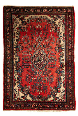 Alfombra persa - Nómada - 205 x 138 cm - rojo