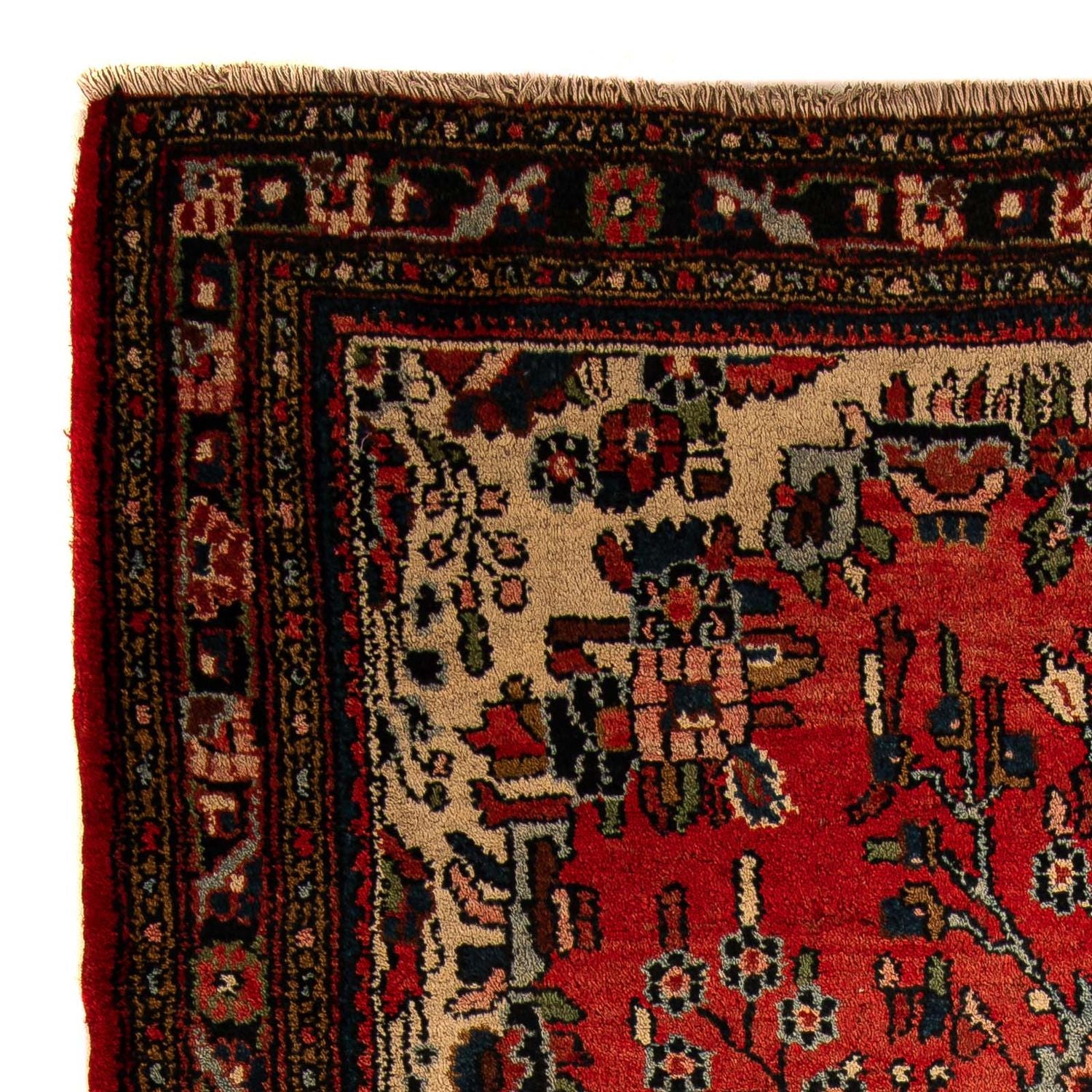 Alfombra persa - Nómada - 205 x 138 cm - rojo
