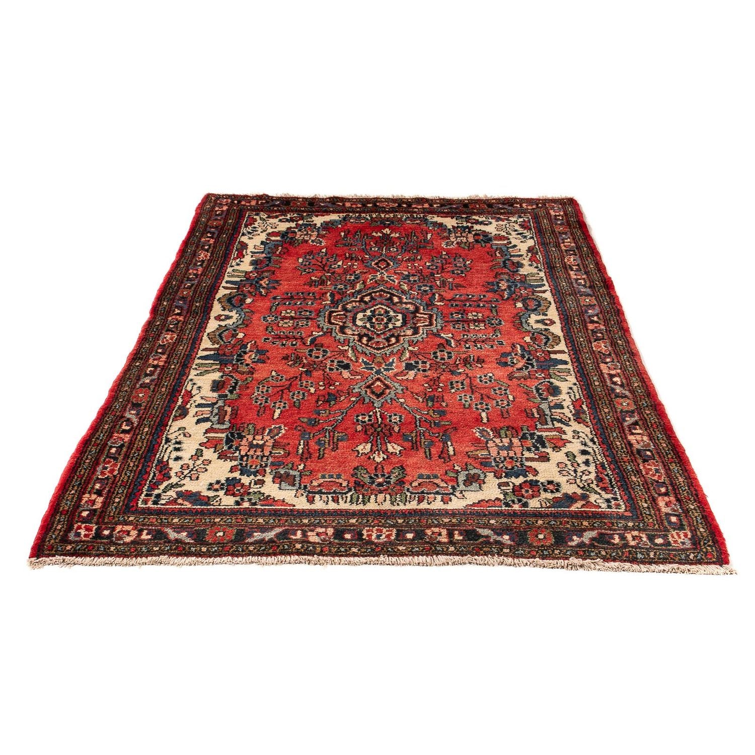 Alfombra persa - Nómada - 205 x 138 cm - rojo