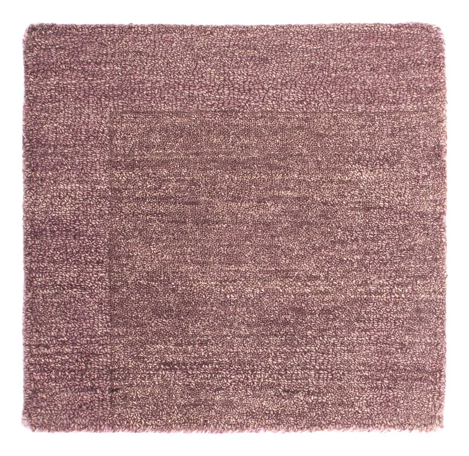 Alfombra de lana cuadrado  - 47 x 47 cm - multicolor