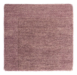 Alfombra de lana cuadrado  - 47 x 47 cm - multicolor
