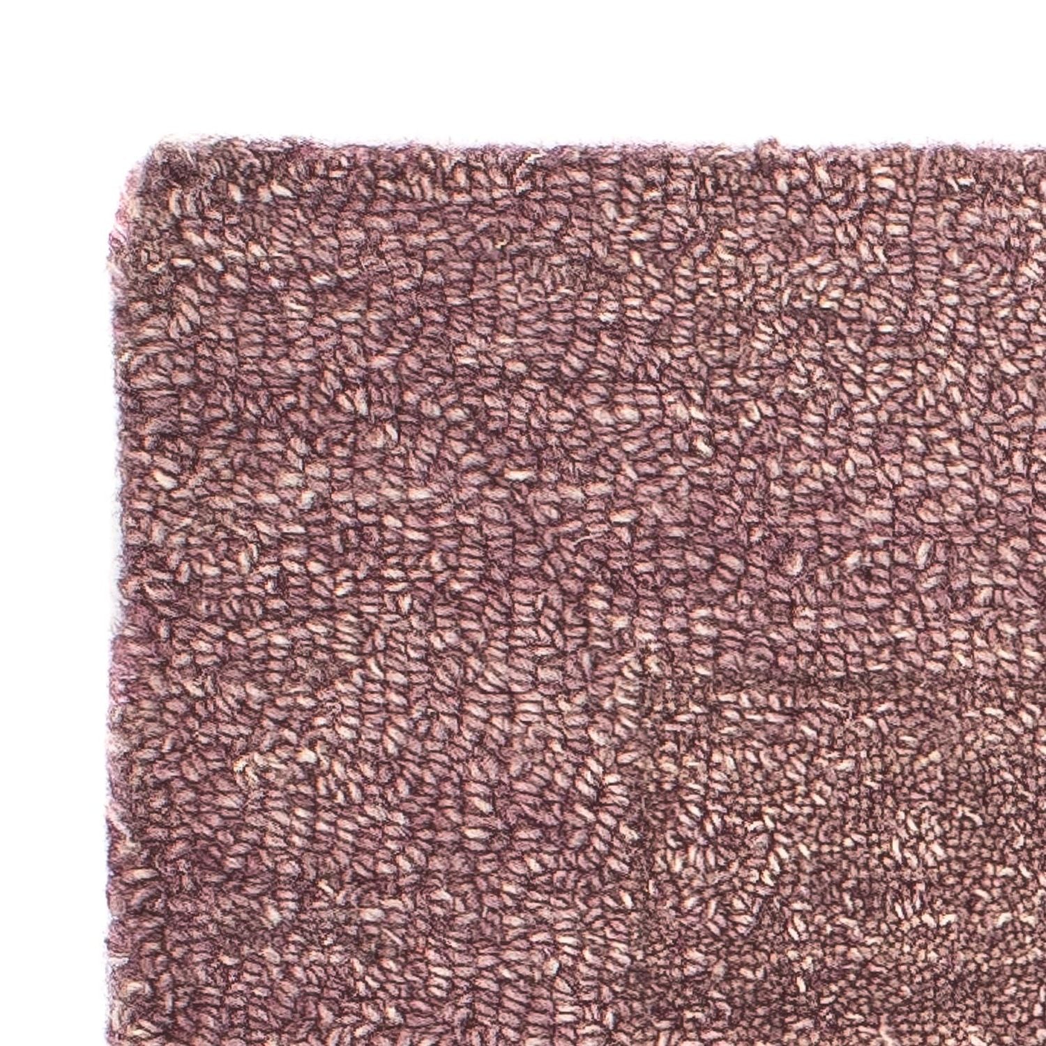 Alfombra de lana cuadrado  - 47 x 47 cm - multicolor