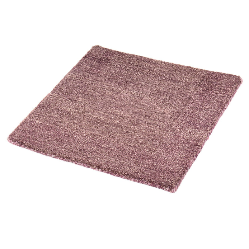 Alfombra de lana cuadrado  - 47 x 47 cm - multicolor