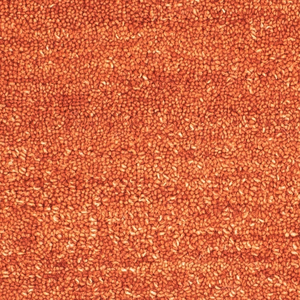 Alfombra de lana cuadrado  - 47 x 47 cm - naranja