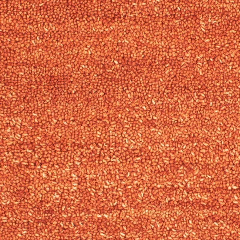 Alfombra de lana cuadrado  - 47 x 47 cm - naranja