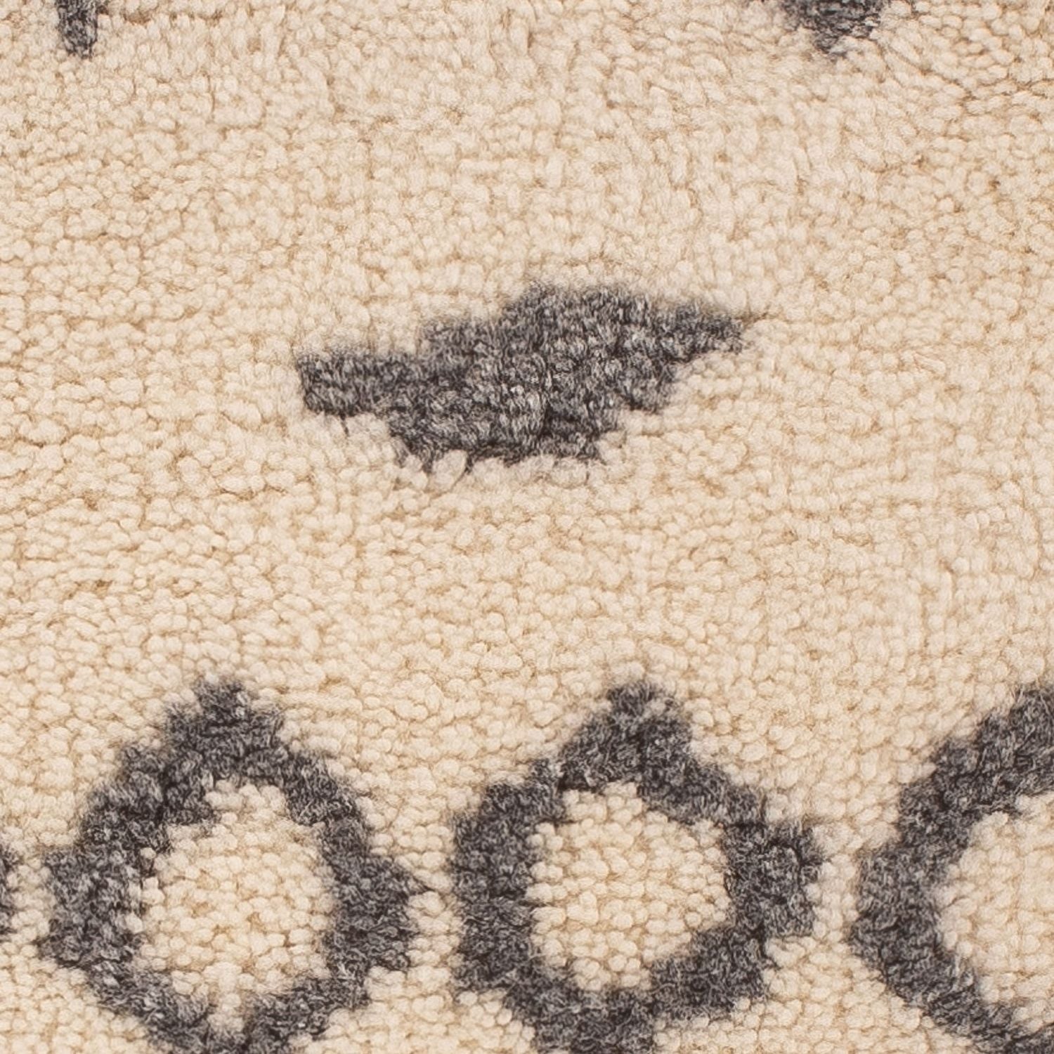 Alfombra bereber - 93 x 60 cm - beige