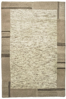 Alfombra de Nepal - 176 x 127 cm - beige