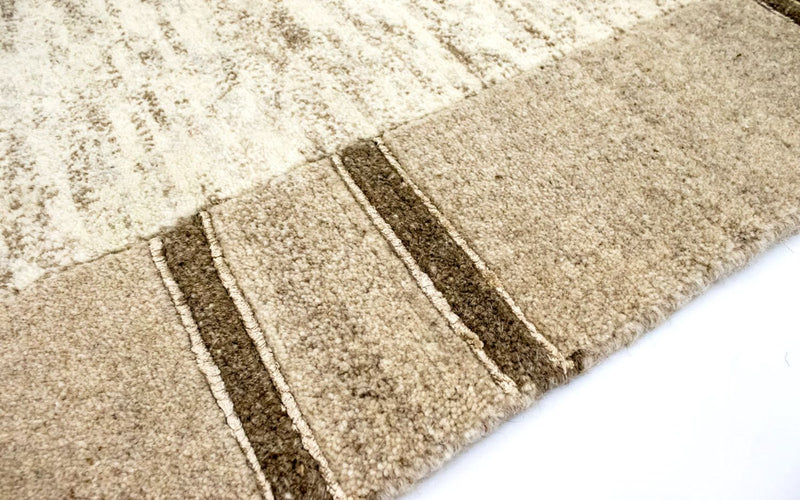 Alfombra de Nepal - 176 x 127 cm - beige