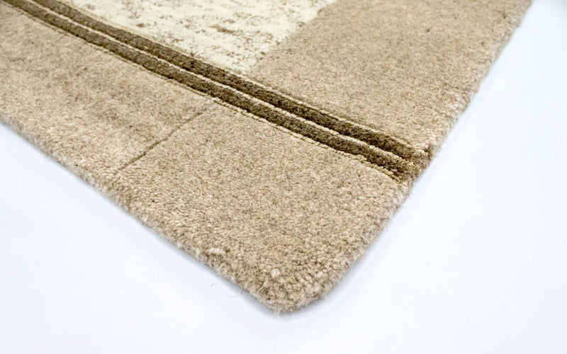 Alfombra de Nepal - 176 x 127 cm - beige
