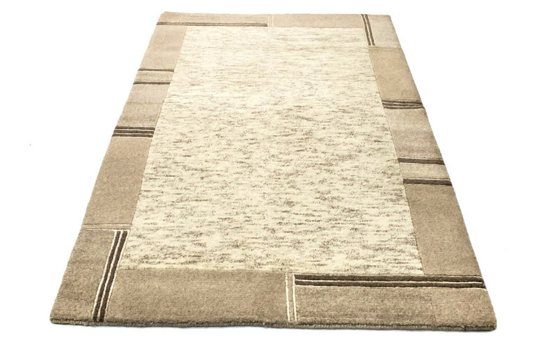 Alfombra de Nepal - 176 x 127 cm - beige