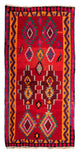 Kilim antiguo Alfombra 155x280cm