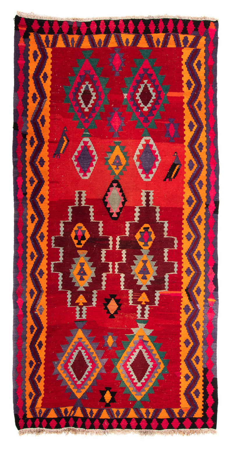 Alfombra Kelim - Antigua - 280 x 155 cm - multicolor