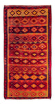 Kilim antiguo Alfombra 145x285cm