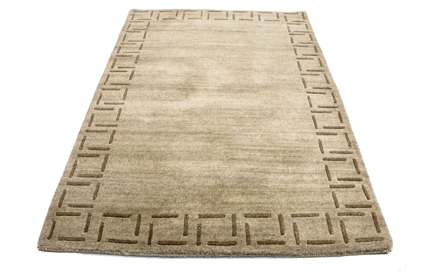 Alfombra de Nepal - 187 x 124 cm - beige