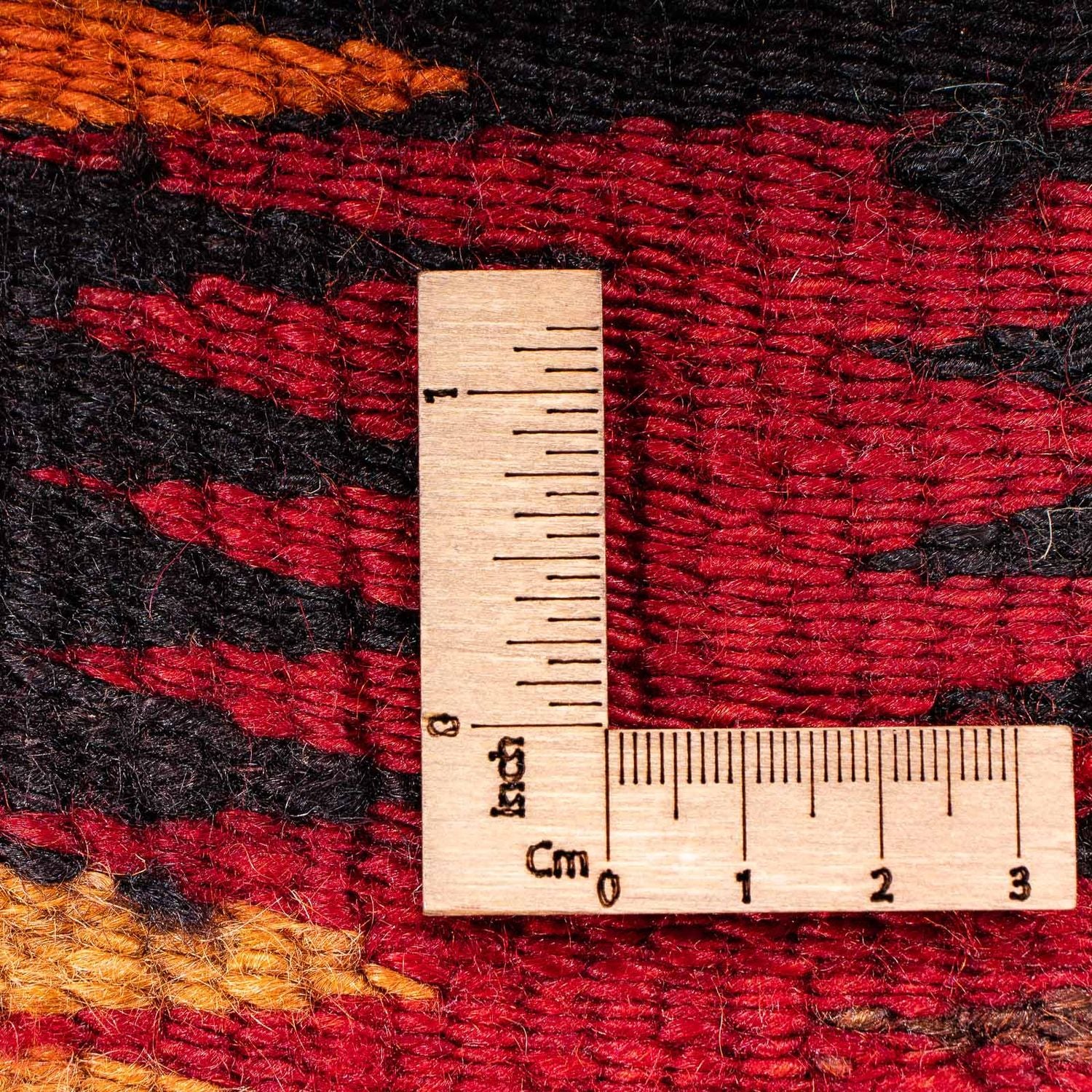 Alfombra de pasillo Alfombra Kelim - Antigua - 305 x 105 cm - multicolor