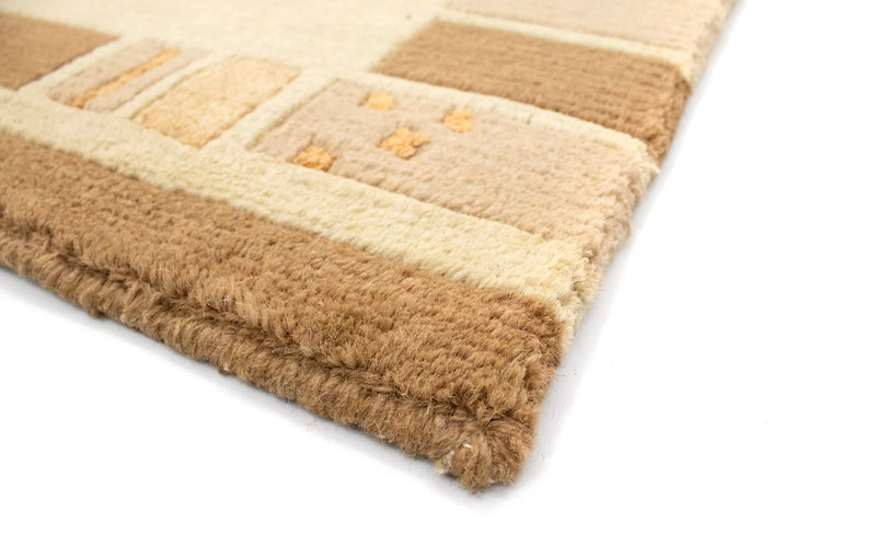Alfombra de Nepal - 140 x 70 cm - beige