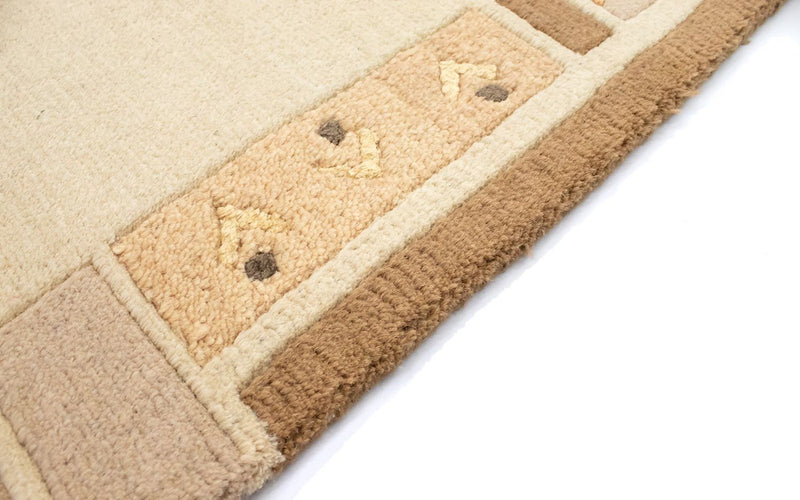 Alfombra de Nepal - 140 x 70 cm - beige