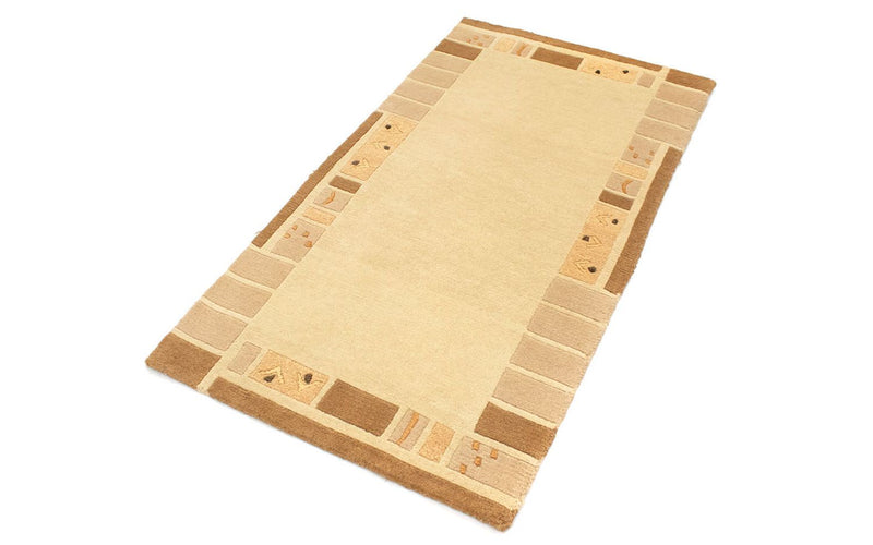 Alfombra de Nepal - 140 x 70 cm - beige