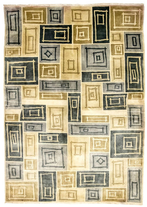 Alfombra de Nepal - 263 x 183 cm - colorido