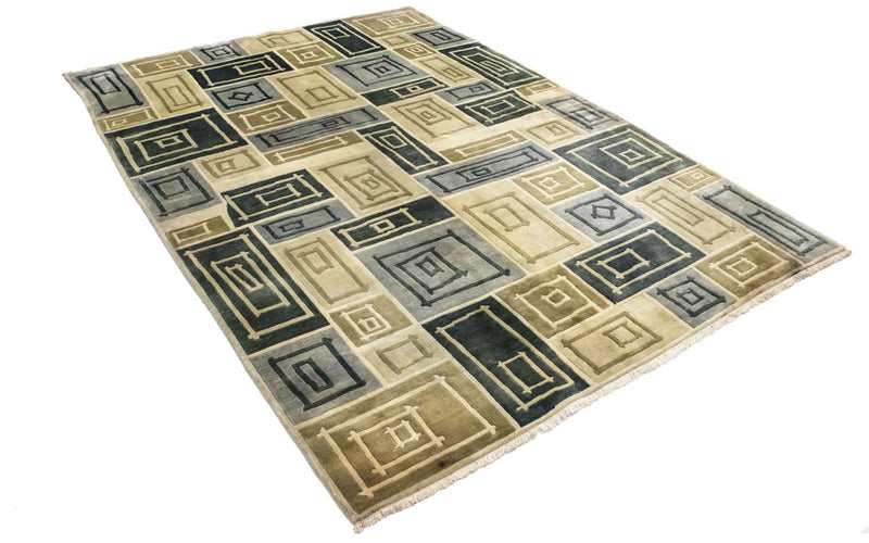 Alfombra de Nepal - 263 x 183 cm - colorido