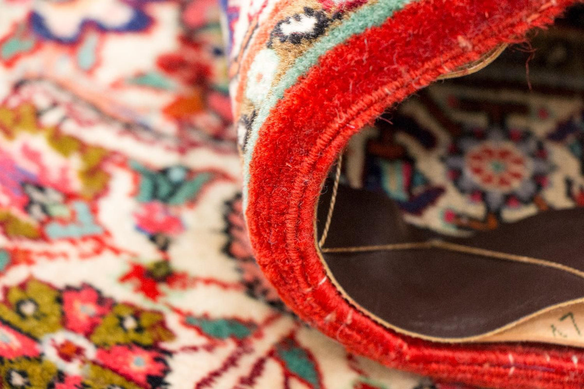 Alfombra de pasillo Alfombra persa - Bidjar - 294 x 86 cm - rojo