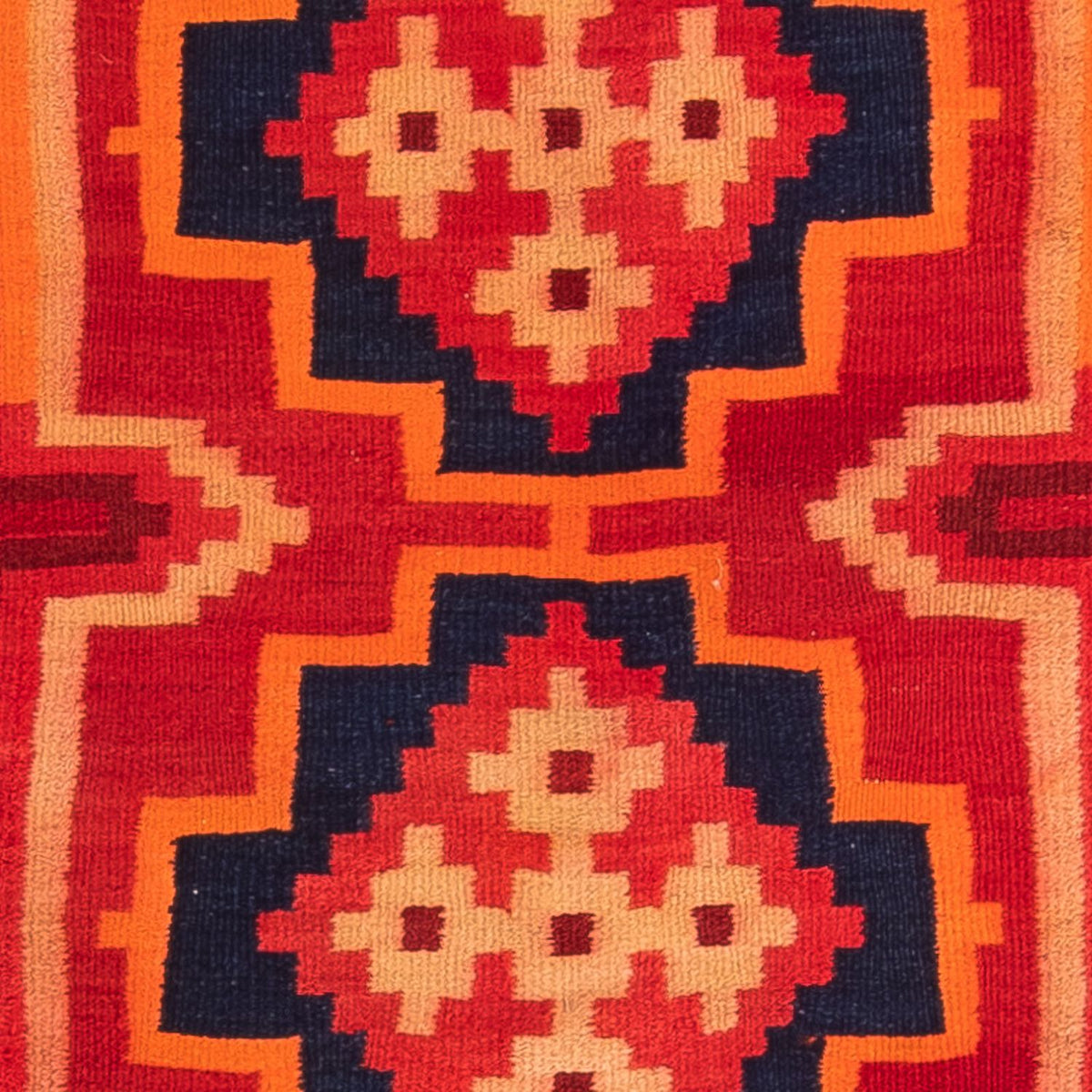 Alfombra de pasillo Alfombra Kelim - Antigua - 285 x 100 cm - multicolor