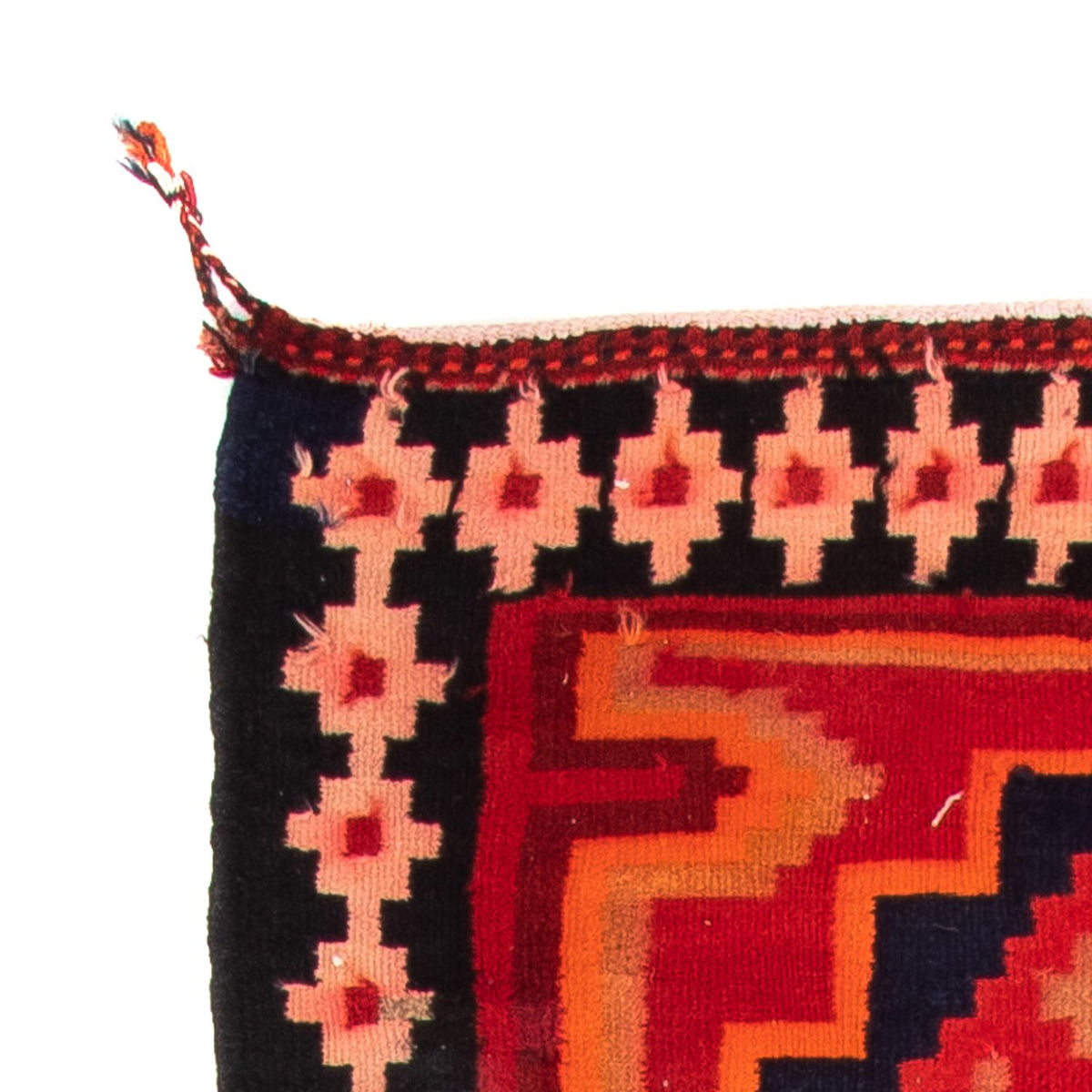 Alfombra de pasillo Alfombra Kelim - Antigua - 285 x 100 cm - multicolor