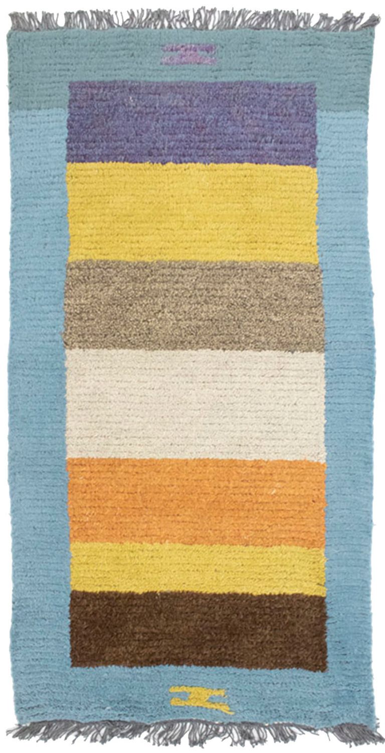 Alfombra de Nepal - 140 x 70 cm - multicolor