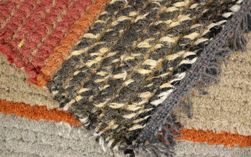 Alfombra de Nepal - 140 x 70 cm - multicolor