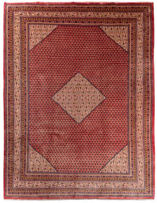 Alfombra persa - Mir - 320 x 220 cm - rojo