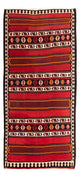 Kilim antiguo Alfombra 330x150cm