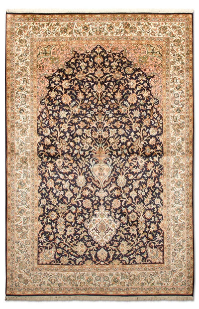 Seda de Cachemira Alfombra 127x190cm - Alfombra oriental