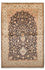 Alfombra de seda - Seda de Cachemira - 190 x 127 cm - azul oscuro