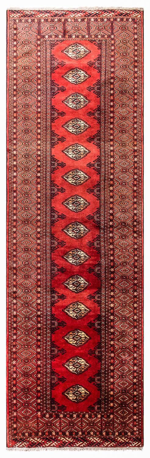 Alfombra de pasillo Alfombra Turkaman - 369 x 106 cm - rojo