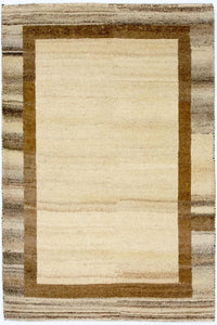 Alfombra Gabbeh - Indus - 177 x 128 cm - beige