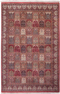 Alfombra oriental - 241 x 163 cm - multicolor