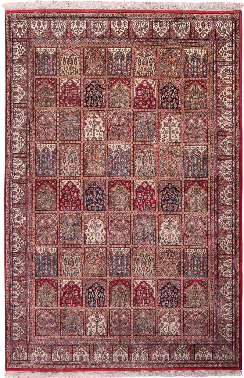 Alfombra oriental - 241 x 163 cm - multicolor