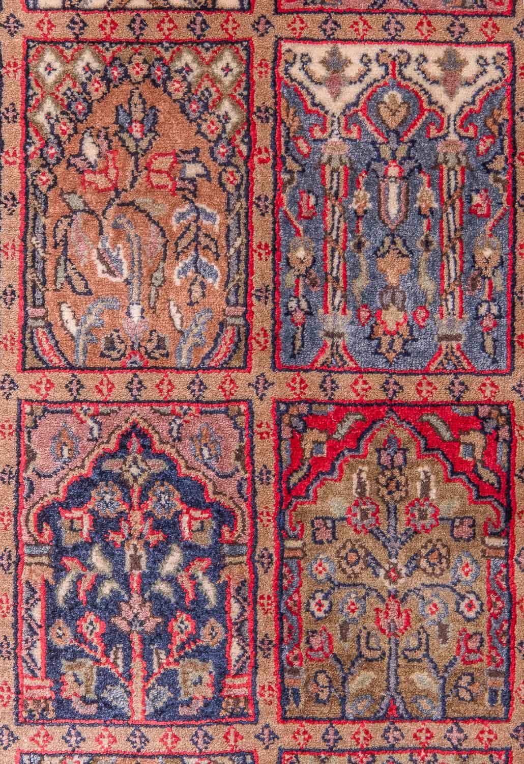 Alfombra oriental - 241 x 163 cm - multicolor