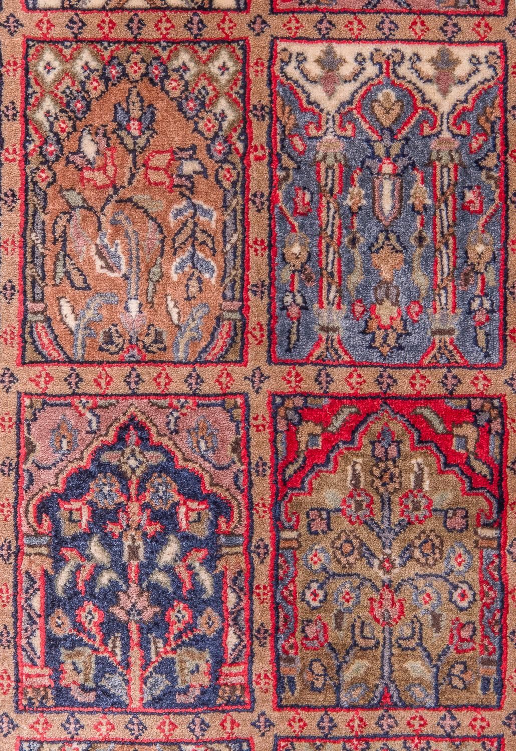 Alfombra oriental - 241 x 163 cm - multicolor